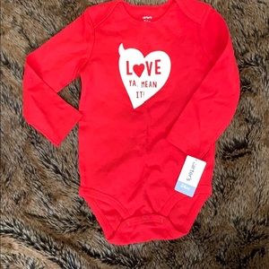 Carter’s Baby Girls Valentines Onesie